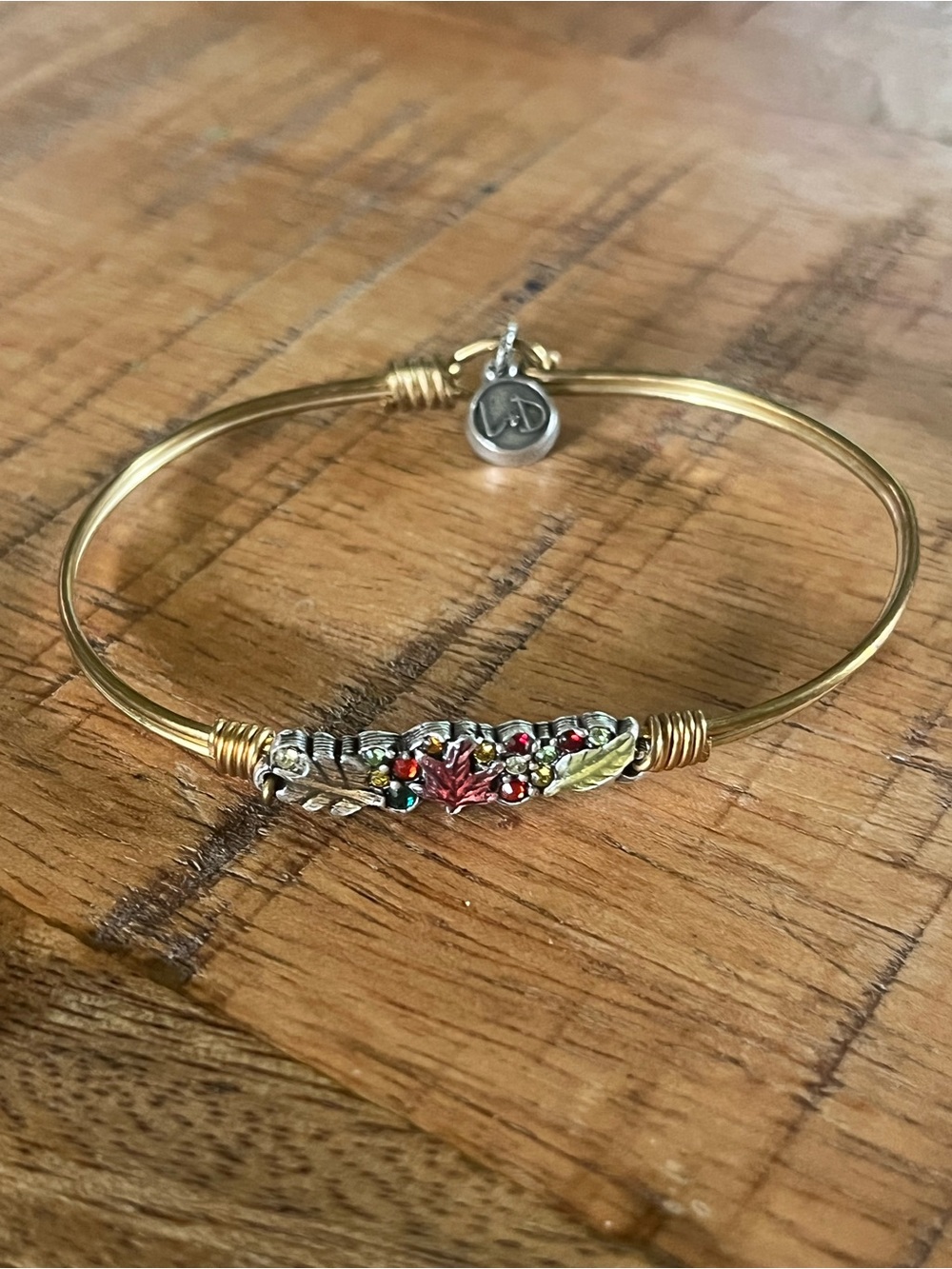 Luca + Danni Fall Foliage Medley Bangle Bracelet